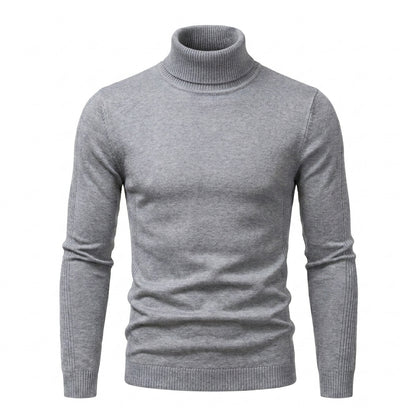 Men's Turtleneck Sweater Soft Comfortable Everyday Casual Wear