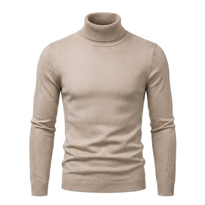 Men's Turtleneck Sweater Soft Comfortable Everyday Casual Wear