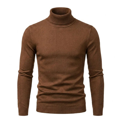 Men's Turtleneck Sweater Soft Comfortable Everyday Casual Wear