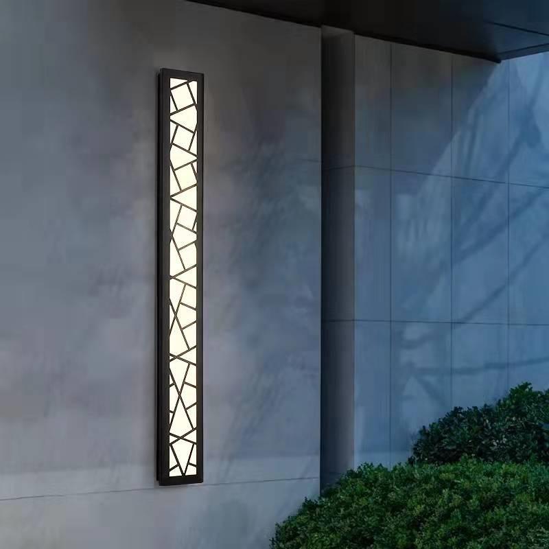 Waterproof Modern Outdoor Wall Light with LED Technology and Elegant Design