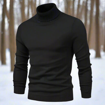 Men's Turtleneck Sweater Soft Comfortable Everyday Casual Wear