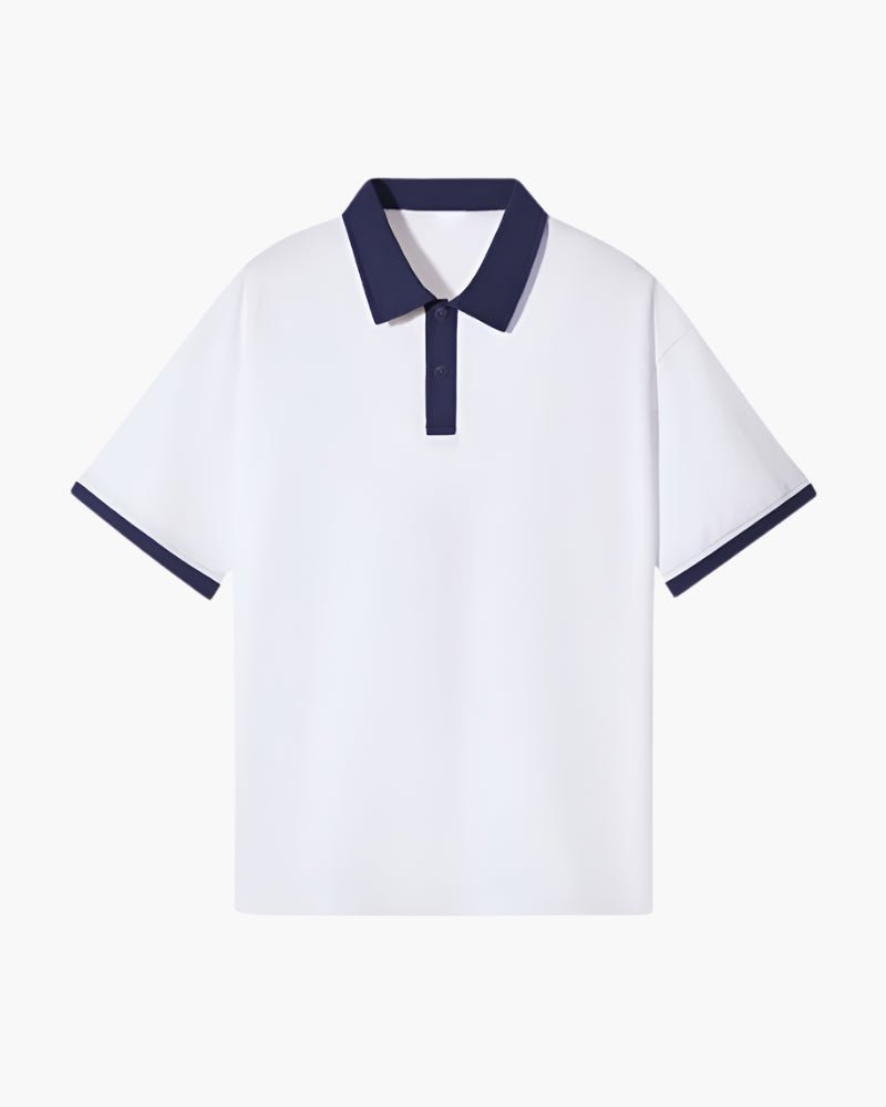 Devlin men's polo shirt in Navy
