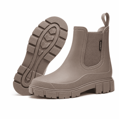Women's Waterproof Chelsea Boots Slip-On Casual Everyday Ankle Boot