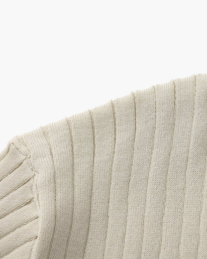 Cade | Men's Ribbed Polo Shirt, Short Sleeve