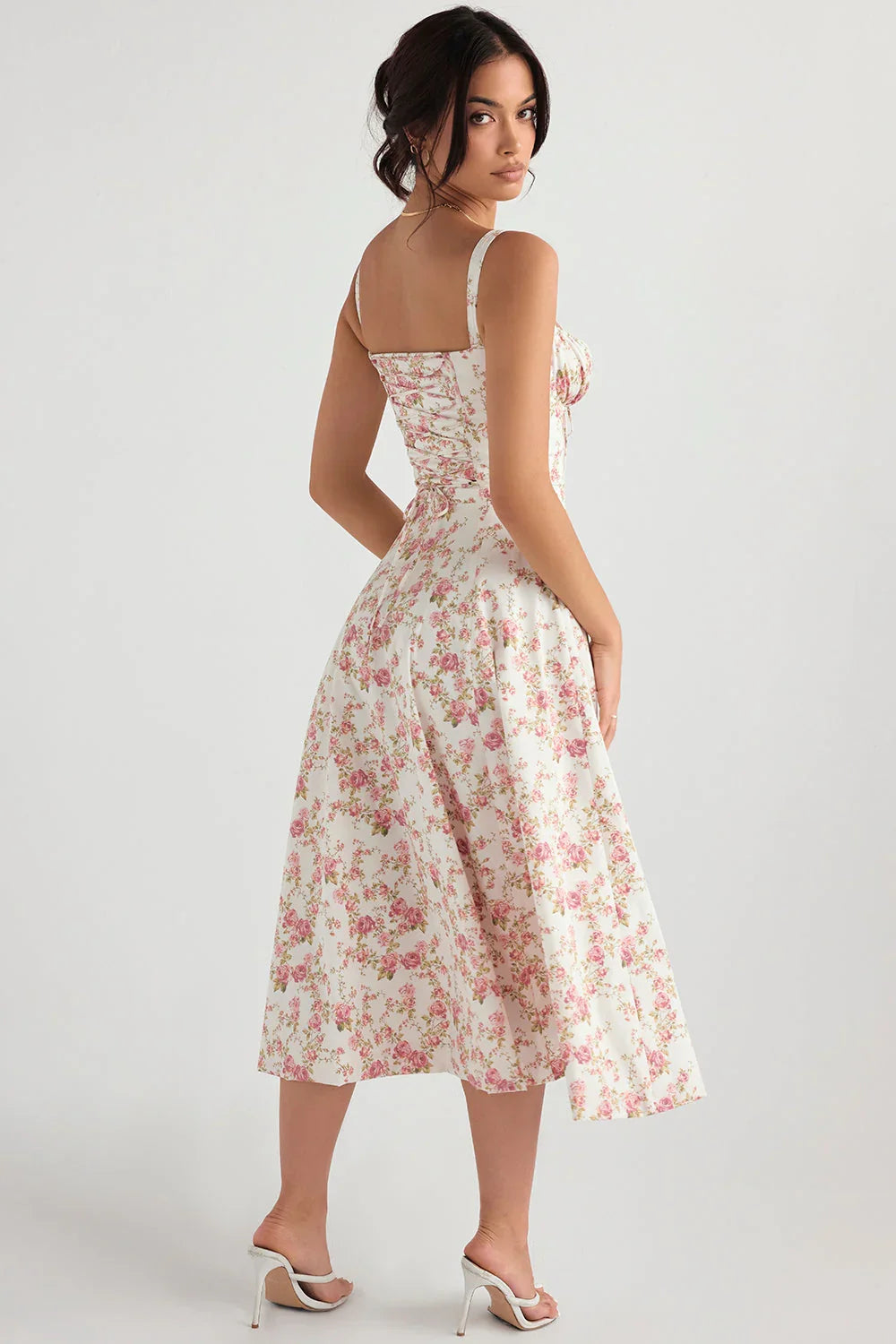 Kiana | Fitted Midi Dress with Defined Waist