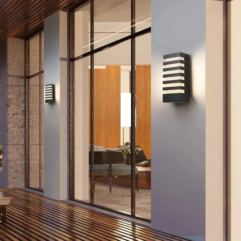 Modern Waterproof Aluminum Wall Lamp for Indoor and Outdoor Lighting