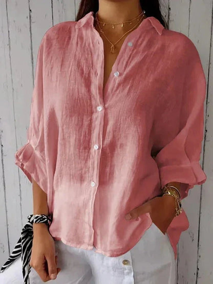 Amélie Rousseau women's blouse in Pink