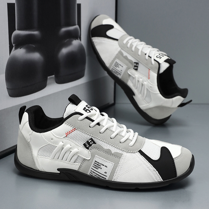 Lace Up Mesh Sneakers Lightweight Comfortable Everyday Trainers