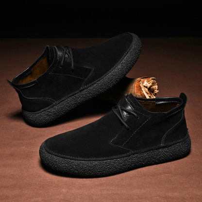Desert Boots Suede Ankle Lace Up Casual Work Everyday Shoe