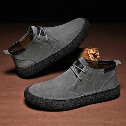 Desert Boots Suede Ankle Lace Up Casual Work Everyday Shoe
