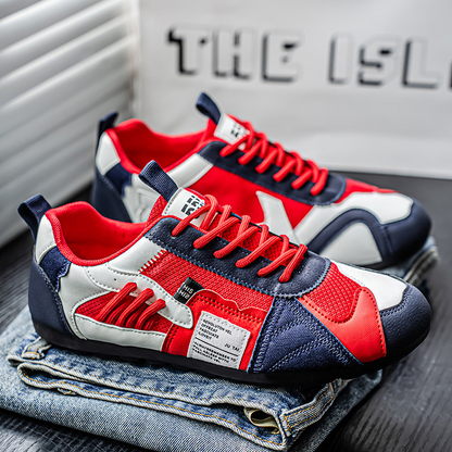 Lace Up Mesh Sneakers Lightweight Comfortable Everyday Trainers