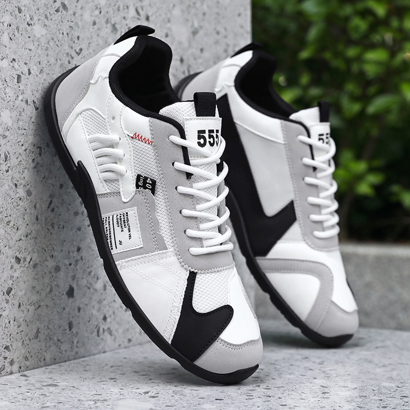 Lace Up Mesh Sneakers Lightweight Comfortable Everyday Trainers