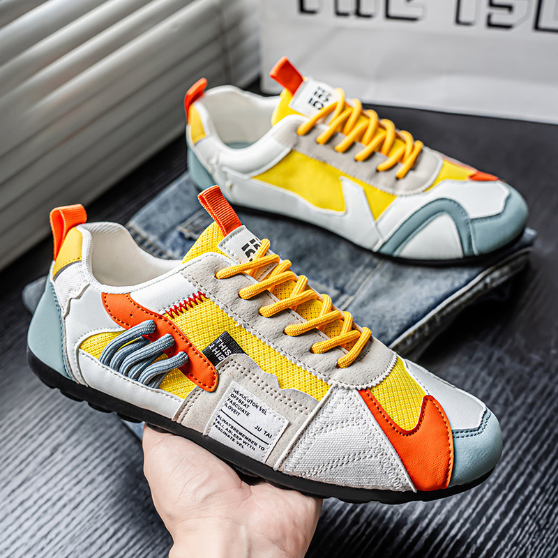 Lace Up Mesh Sneakers Lightweight Comfortable Everyday Trainers
