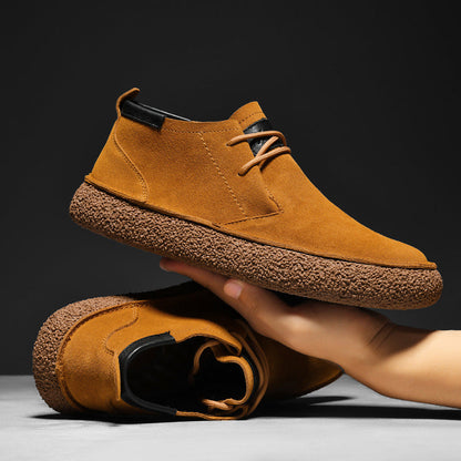 Desert Boots Suede Ankle Lace Up Casual Work Everyday Shoe