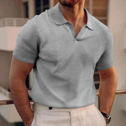 Men's Polo Shirt in Grey