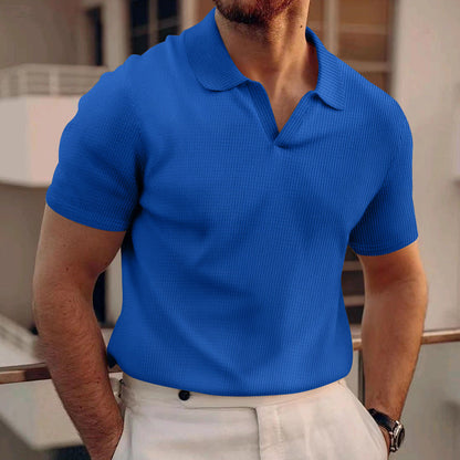 Men's Polo Shirt in Blue