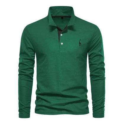 Men's Polo Shirt in Green