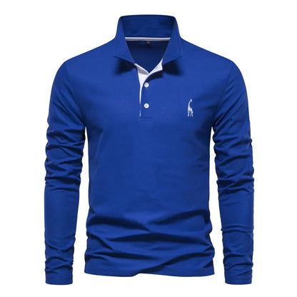 Men's Polo Shirt in Blue