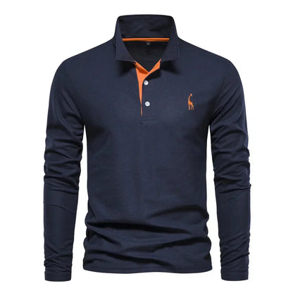 Men's Polo Shirt in Navy blue