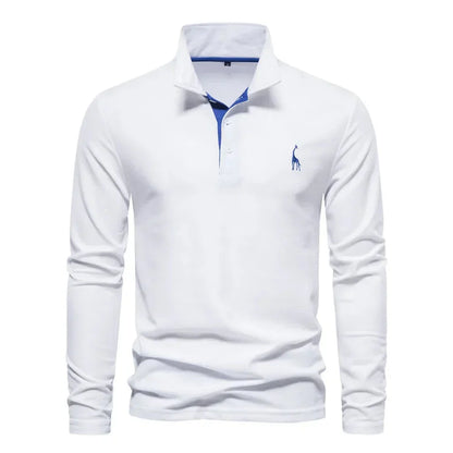 Men's Polo Shirt in White