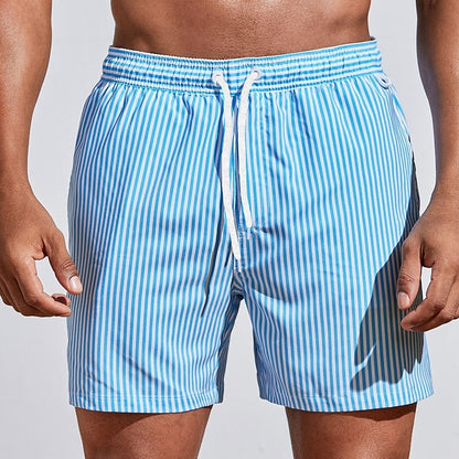 Men's Swim Shorts in Light Blue