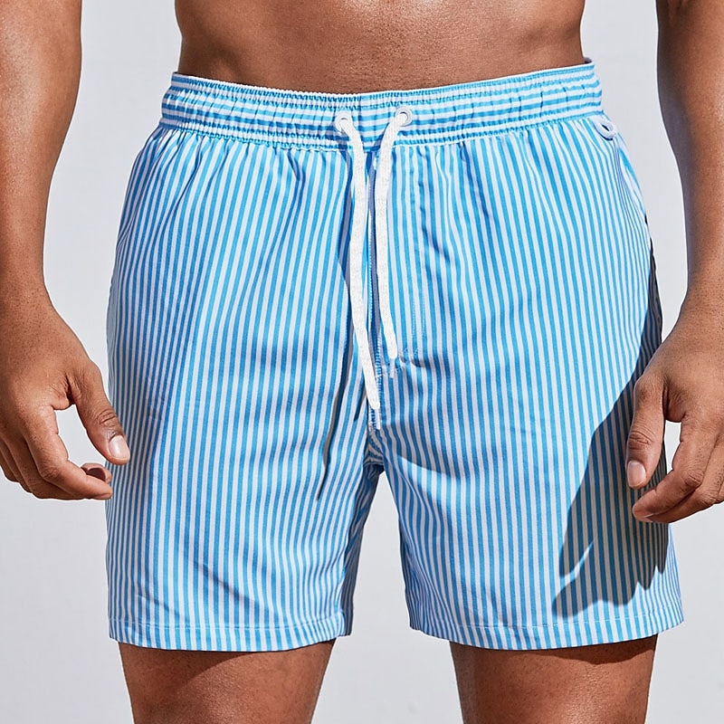 Men's Swim Shorts in Light Blue