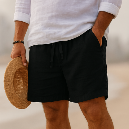 Milan | Men's Cotton Linen Shorts 2