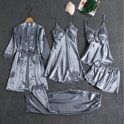 Lorelei pajama set in Light Blue