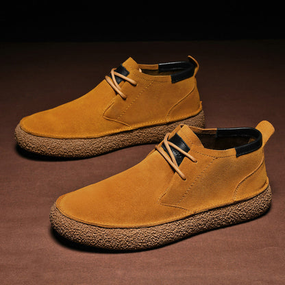 Desert Boots Suede Ankle Lace Up Casual Work Everyday Shoe