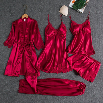 Lorelei pajama set in Red
