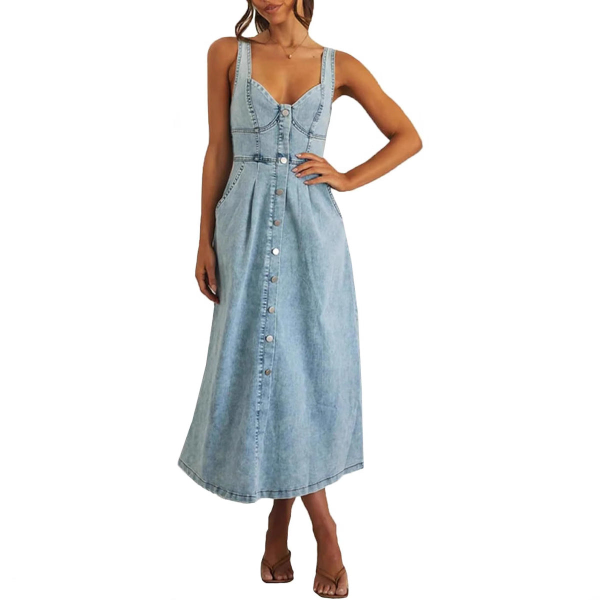 JAYLIN dress in Light Blue