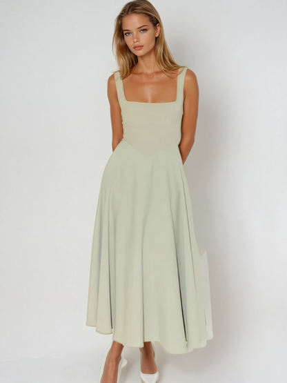 Scarlett Grace women's midi dress in Green
