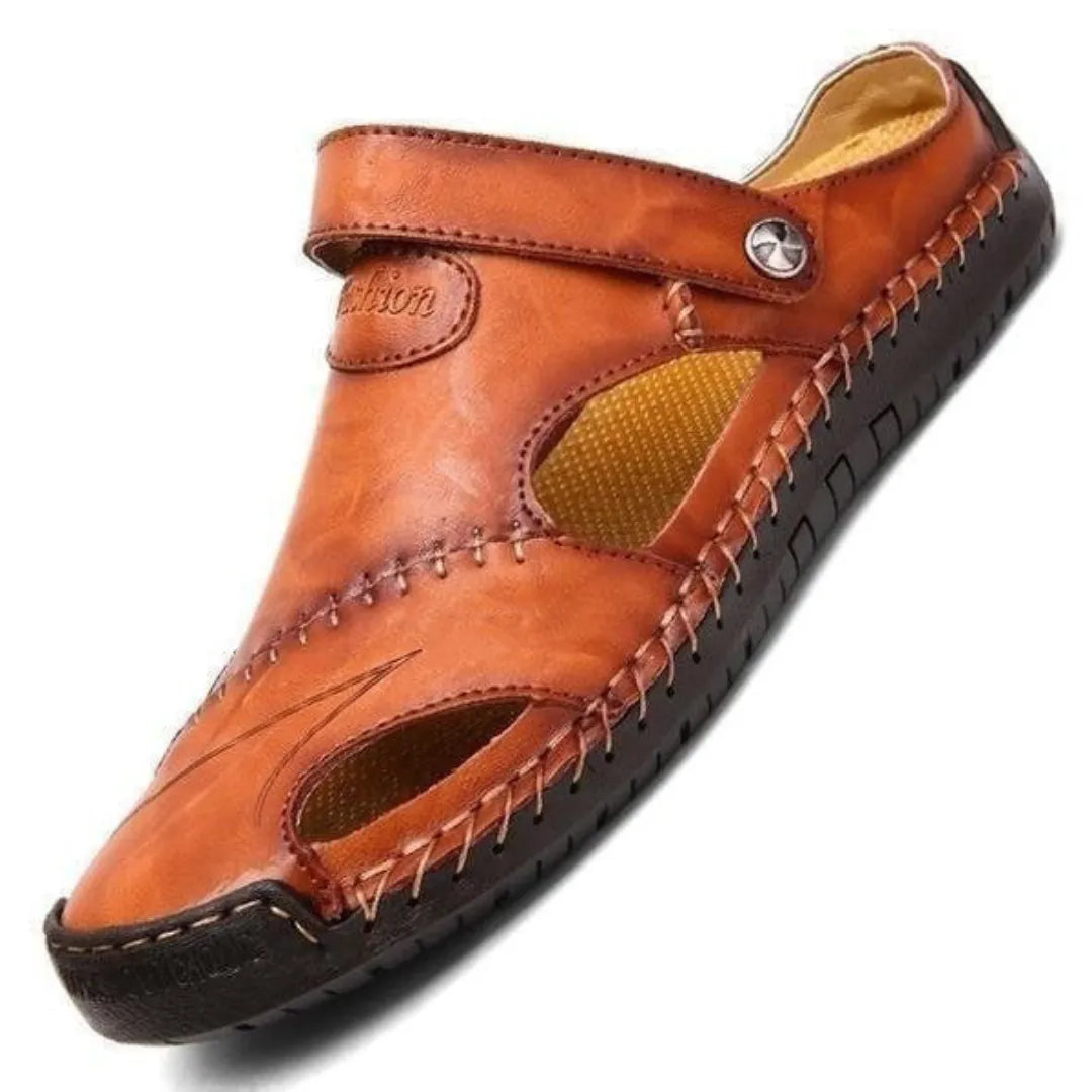 Closed Orthopaedic Sandals Adjustable Straps Heel Support Everyday Comfort