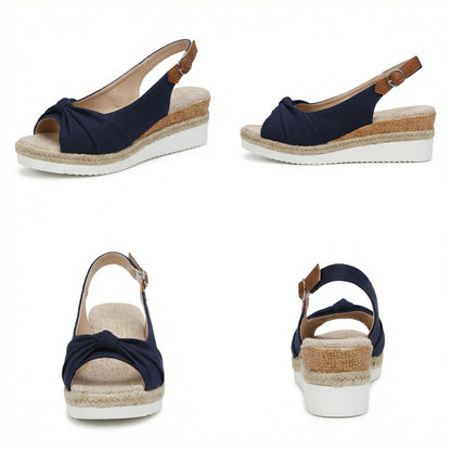 Women's Orthopedic Sandals Heel Strap Support Comfortable Everyday Wear
