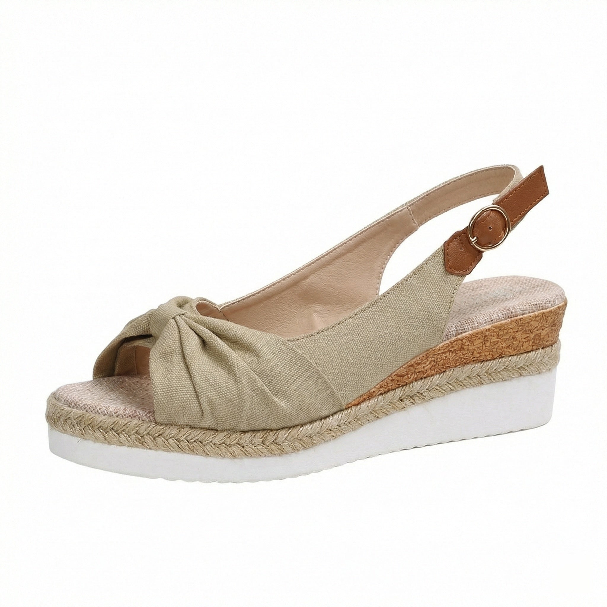 Women's Orthopedic Sandals Heel Strap Support Comfortable Everyday Wear