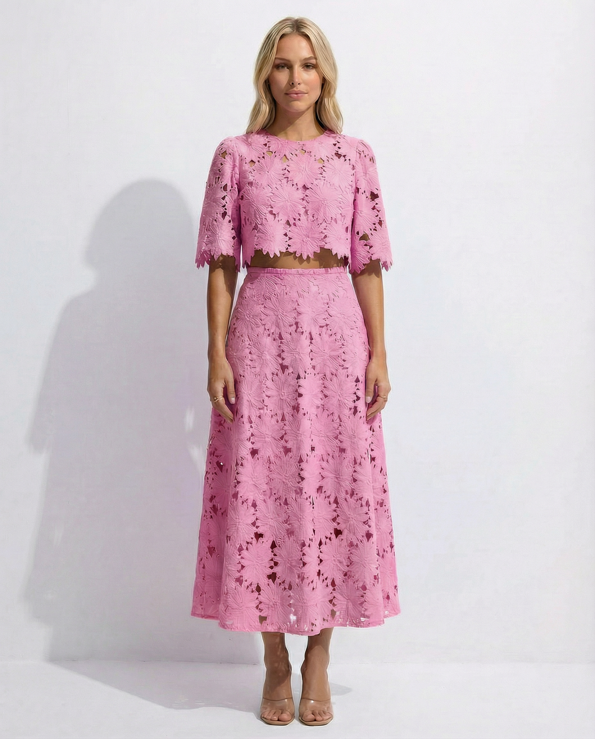 Rhonda women's outfit set in Pink