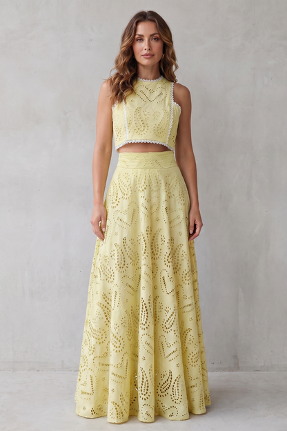Parivelle women's outfit set in Yellow