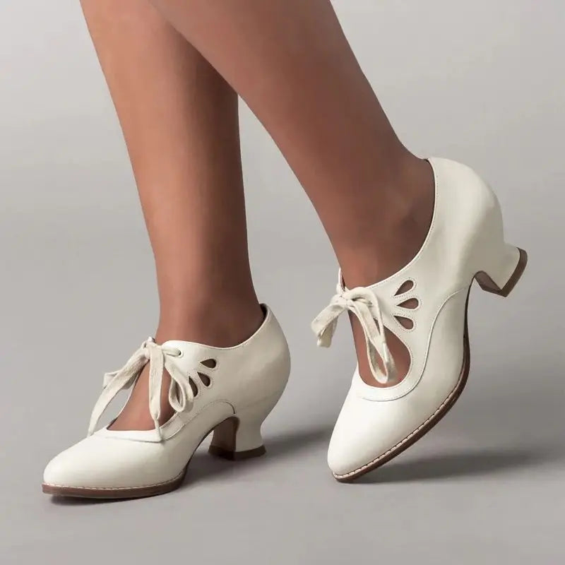 Orthopedic Leather Heeled Sandals Angela Comfort Casual Everyday Shoes