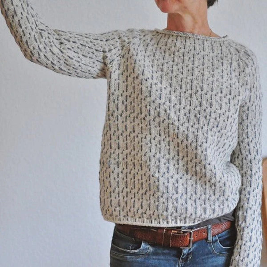 Women's Casual Knit Sweater Boat Neck Soft Breathable Everyday