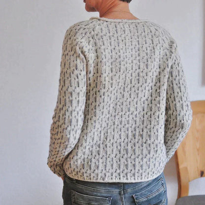 Women's Casual Knit Sweater Boat Neck Soft Breathable Everyday