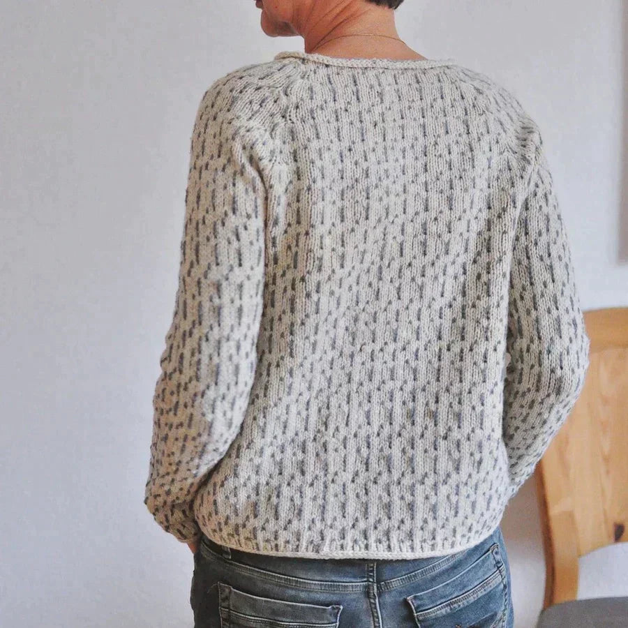 Women's Casual Knit Sweater Boat Neck Soft Breathable Everyday