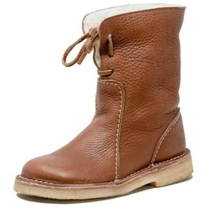 Women's Waterproof Boots Wool Lined Warm Winter Casual Everyday