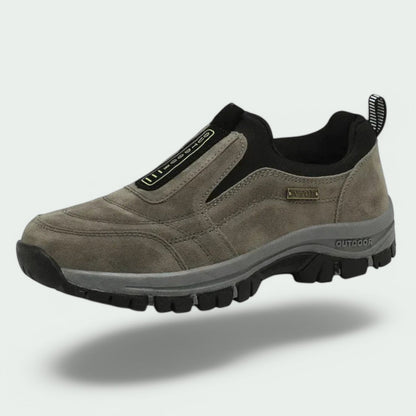 Orthopedic Hiking Shoes Slip-On Lightweight Tread Sole Everyday Walking