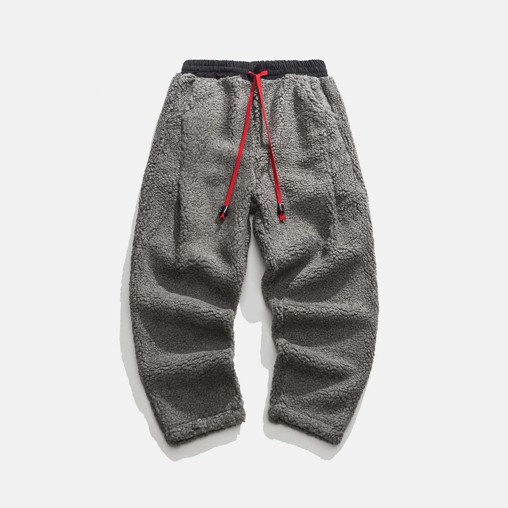 Men's Track Pants Textured Drawstring Waistband Elastic Cuff Casual