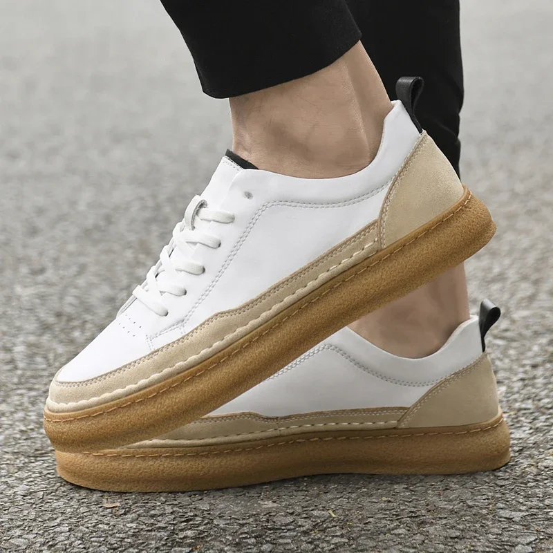 Derby Lace-Up Shoes Rubber Sole Casual Formal Office Work Everyday