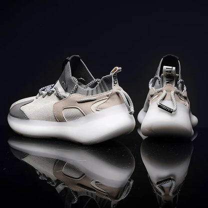 Orthopedic Sneaker Mesh Lace-Up Lightweight Casual Everyday Comfortable Walking Shoe