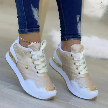 Women's Platform Sneakers Casual Everyday Trainers Comfortable Lightweight