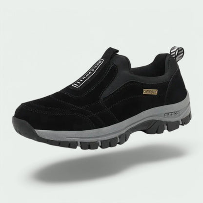 Orthopedic Hiking Shoes Slip-On Lightweight Tread Sole Everyday Walking
