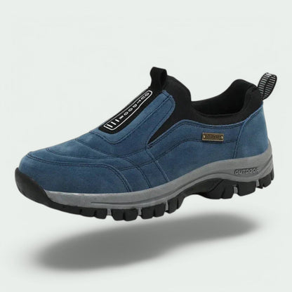 Orthopedic Hiking Shoes Slip-On Lightweight Tread Sole Everyday Walking