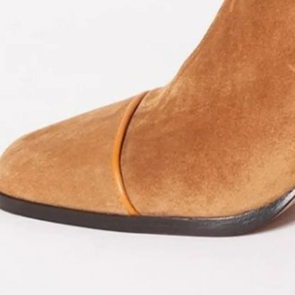 Ankle Boots Women Comfort Cushioned Sole Casual Smart Office Wear